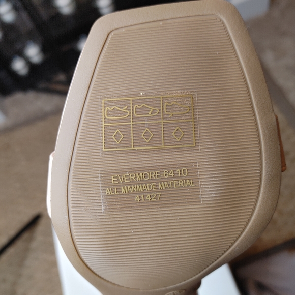 ANNE MICHELLE EVERMORE-64 NUDE ANKLE WRAP HEEL 10 - Picture 12 of 14